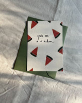 Youβre One in a Melon | Illustrated Greeting Card